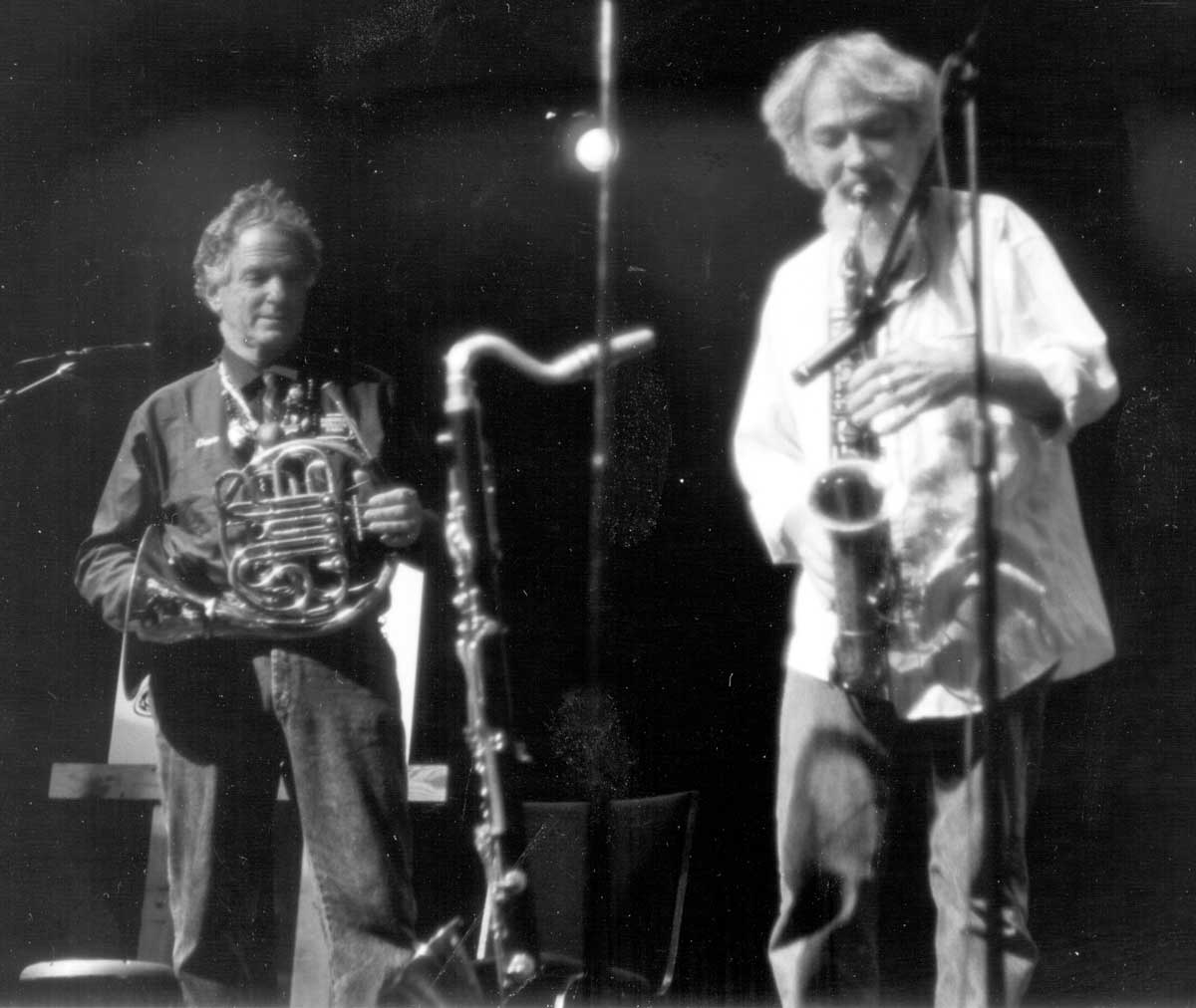 David Amram New Orleans 1996 - photo by Casey Cyr