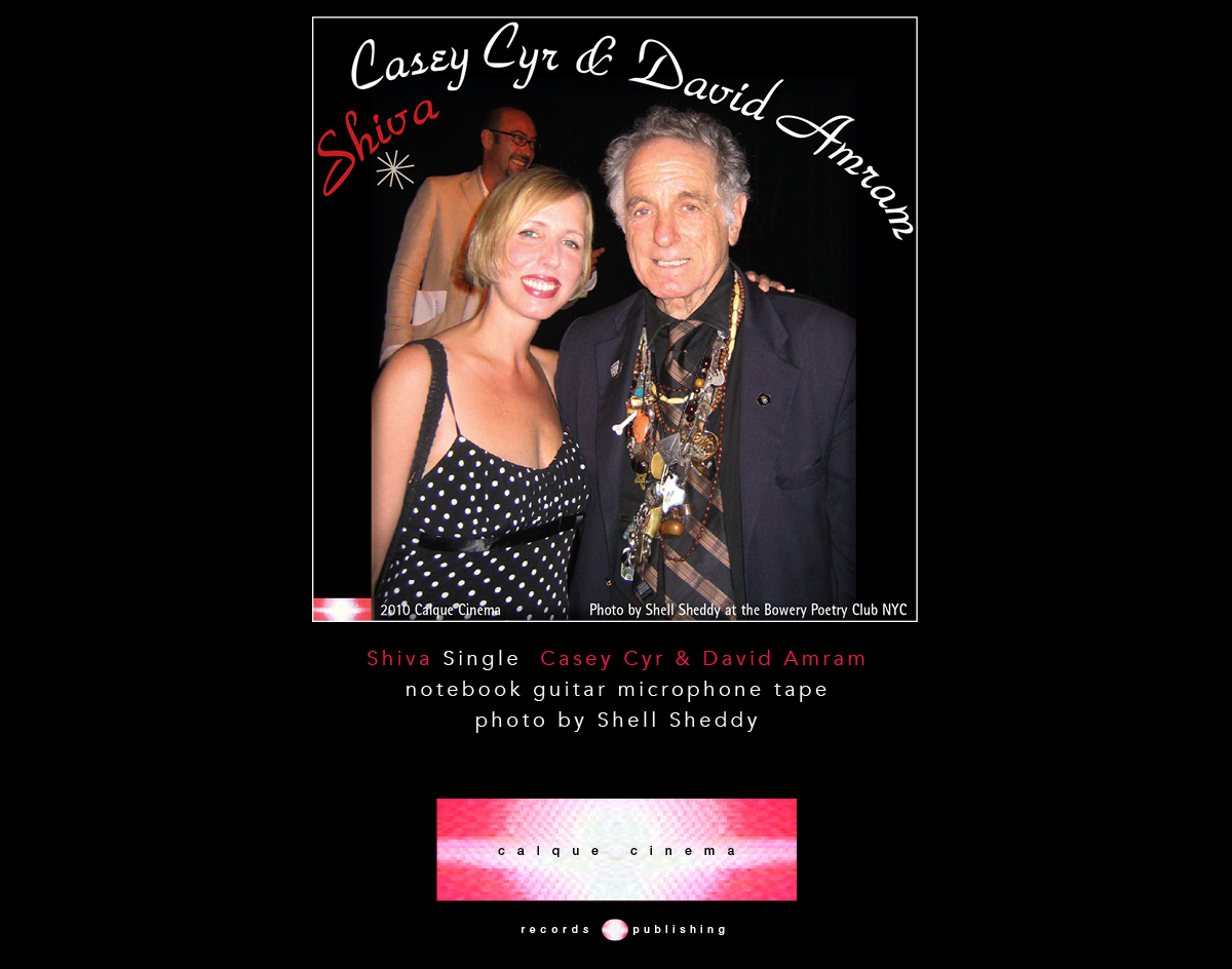 Shiva Track by Casey Cyr Gash with David Amram