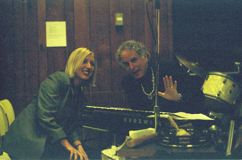 Casey Cyr and David Amram at a Reading of Big Sur by Jack Kerouac produced by George Wallace, Poetrybay Founder, NY