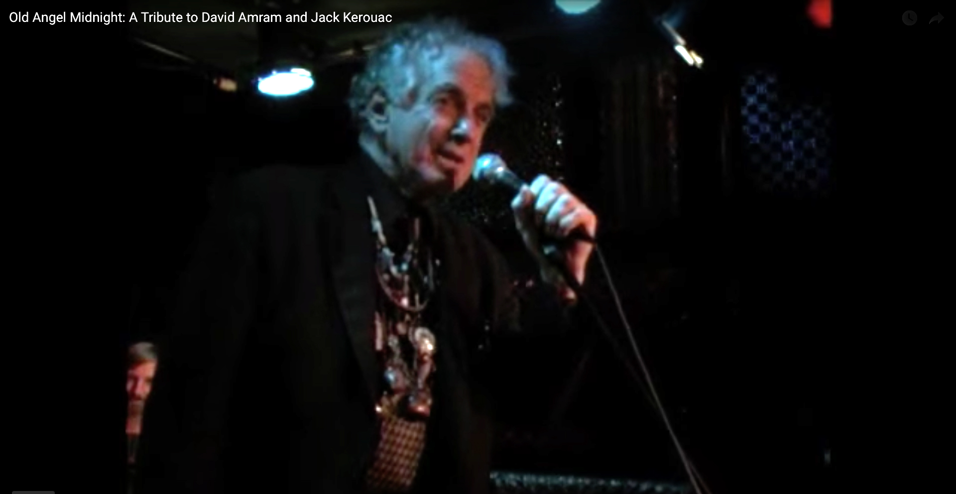 David Amram,  Old Angel Midnight Reading at HOWL Festival 2004 NYC