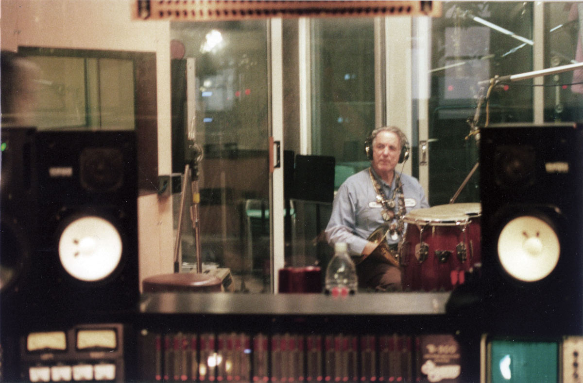 David Amram in the studio for David Amram Poetry JAM by Calque Cinema